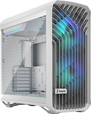 Fractal Design Torrent White RGB TG Clear Tint E-ATX-kotelo ikkunalla, valkoinen