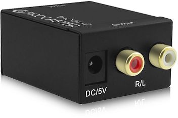 ProCaster DAC-01 v2 -D/A-muunnin, S/PDIF -> stereo RCA
