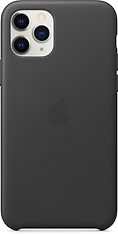 Apple iPhone 11 Pro -nahkakotelo, musta, MWYE2
