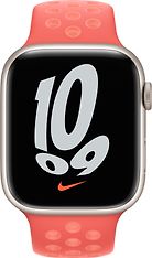 Apple Watch 45 mm Magic Ember/Crimson Bliss Nike Sport -ranneke (ML8A3)