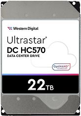 Western Digital Ultrastar HC570 22 Tt SATA 7200 RPM SE 512 Mt -kovalevy
