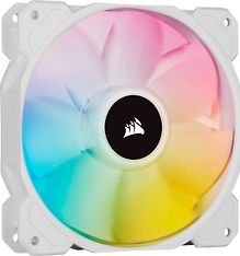 Corsair iCUE SP120 RGB ELITE Performance PWM -tuuletin, valkoinen, 120 mm