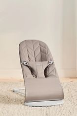 BabyBjörn Bliss Woven -sitteri, sand grey, lehtikuvioitu, kuva 7