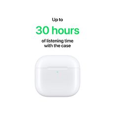 Apple AirPods 4 -nappikuulokkeet (MXP63), kuva 6