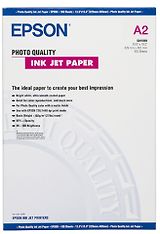 Epson Photo Quality Ink Jet Paper -mattapintainen pinnoitettu kartonki, DIN A2, 102 g/m², 30 arkkia