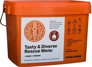 SOS Food Supply -ruokapaketti, 2,1 kg