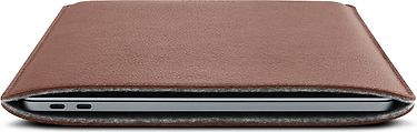 Woolnut Leather Sleeve -suojatasku 13" MacBook Pro & Air, konjakki, kuva 5