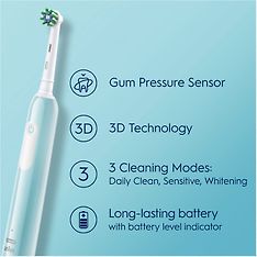 Oral-B Pro Series 1 Duo Pack -sähköhammasharja, musta / sininen, kuva 5