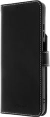 Insmat Exclusive Flip Case -lompakkokotelo, Motorola Moto G24 Power, musta