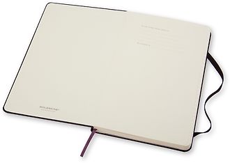 Moleskine Pocket Ruled Notebook -muistikirja, musta, kuva 3