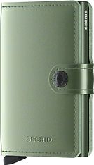Secrid Metallic Miniwallet -lompakko, vihreä