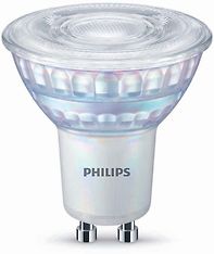Philips Warm Glow LED -spottilamppu, GU10, 2200-2700 K, 575 lm, himmennettävä
