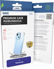 Wave Premium Case -suojakuori, Samsung Galaxy A53 5G, läpinäkyvä, kuva 3