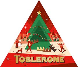 Toblerone-joulukalenteri, 200 g