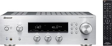 Pioneer SX-N30AE -stereovahvistin, hopea