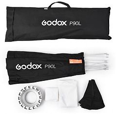 Godox P90L Deep Parabolic Softbox 90 cm, Bowens, kuva 7
