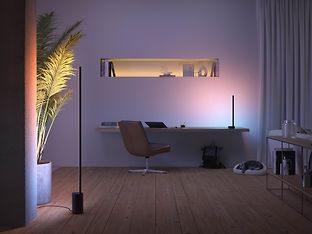 Philips Hue Gradient Signe -älylattiavalaisin, musta, kuva 20