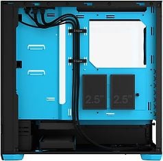 Fractal Design Pop Air RGB Cyan Core TG ATX-kotelo ikkunalla, musta/syaani, kuva 10