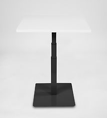 Elfen Ergodesk Single -yksijalkainen sähköpöydän runko, musta, kuva 2