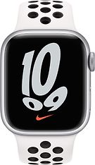 Apple Watch 41 mm Summit White/musta Nike Sport -ranneke (MPGK3), kuva 2