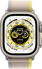 Apple Watch 49 mm keltainen/beige Trail-ranneke, M/L, kuva 2