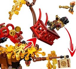 LEGO Ninjago 71795 - Lohikäärmetemppelin energiaytimet, kuva 14