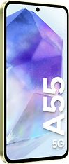 Samsung Galaxy A55 5G -puhelin, 128/8 Gt, keltainen, kuva 2