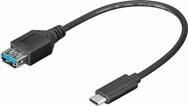 Goobay USB-C - USB- A 3.0 -adapteri