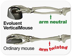 Evoluent VerticalMouse C -pystyhiiri, oikeakätiselle, langallinen, kuva 6