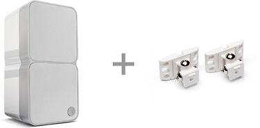Cambridge Audio Minx Min 22 -minikaiutin, valkoinen, 4 kpl + seinä-/kattokiinnikkeet