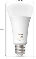 Philips Hue -LED-älylamppu, White and color ambiance, E27, 1600 lm, kuva 4