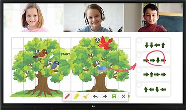 LG 75TR3BF-B 75" UHD -infonäyttö kosketusominaisuudella