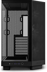 NZXT H6 Flow RGB ATX -kotelo panoraamaikkunalla, musta, kuva 4