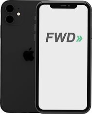 FWD: Apple iPhone 11 64 Gt -käytetty puhelin, musta (MHDA3)