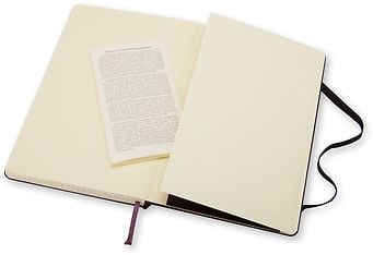 Moleskine Large Squared Notebook -muistikirja, musta, kuva 2