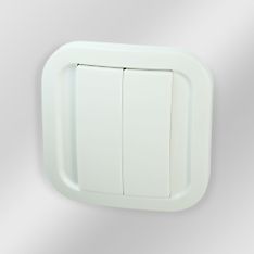NodOn Wall switch -neljäpainikkeinen katkaisija, langaton, valkoinen, kuva 2