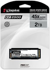 Kingston KC2500 2 Tt M.2 PCIe SSD-levy, kuva 2