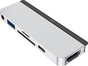 Hyper HyperDrive 6-in-1 USB-C Hub for iPad Pro / Air -adapteri, hopea