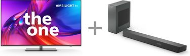 Philips The One PUS8808 55" 4K LED Ambilight Google TV + TAB8507B 3.1 Dolby Atmos Soundbar -tuotepaketti, kuva 2