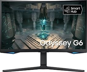 Samsung Odyssey G6 32" -kaareva pelinäyttö