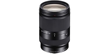 Sony E18-200 mm F3.5-6.3 zoom-objektiivi