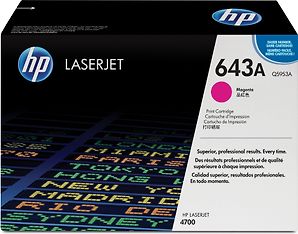 HP 643A -laservärikasetti, magenta