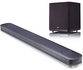 LG SJ9 5.1.2 Dolby Atmos Soundbar -äänijärjestelmä langattomalla bassokaiuttimella, kuva 2