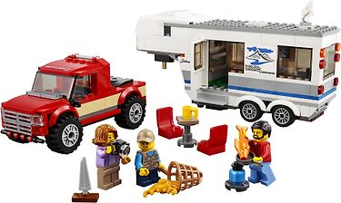 LEGO City Great Vehicles 60182 - Avopakettiauto ja asuntovaunu, kuva 3