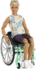 Barbie Ken's Wheelchair -pyörätuoli ja nukke