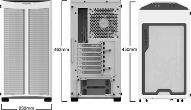 be quiet! Pure Base 500DX ATX-kotelo, valkoinen, kuva 2