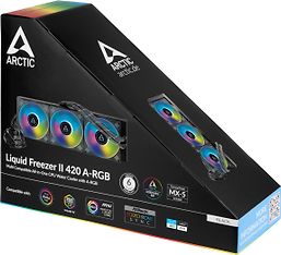 Arctic Liquid Freezer II 420 A-RGB -nestejäähdytysjärjestelmä, kuva 4