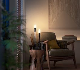 Philips Hue White & Ambiance Filament Vintage E14 2x4,6W/350lm WW  (929003145202) a € 64,90 (oggi)