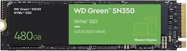 WD Green SN350 480 Gt M.2 2280 NVMe -SSD-kovalevy