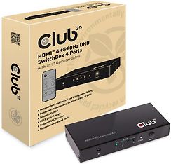 Club 3D HDMI 2.0 UHD Switchbox -kytkin